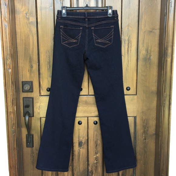 Vera Wang Boot Cut Dark Blue Jeans 2 - Picture 4 of 5